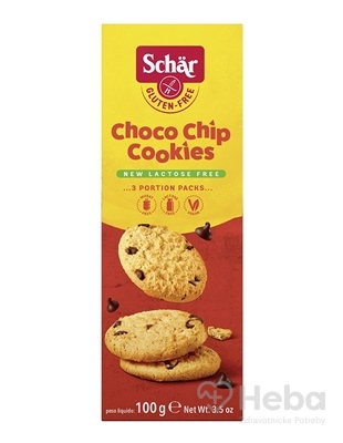 Bezlep.cookies Schar Choco Chip 100g