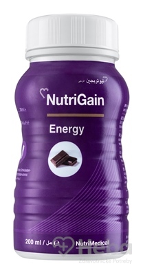 NutriGain Energy (ActaGain 1.5 COMPLETE)  čokoládová príchuť 24x200 ml