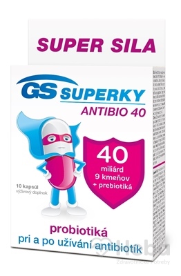 GS Superky Antibio 40  10 kapsúl