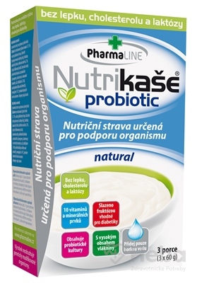 Nutrikaša probiotic - natural  3x60 g (180 g)