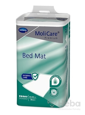 MoliCare Premium Bed Mat 5 kvapiek 60x90 cm  absorpčné podložky 1x30 ks