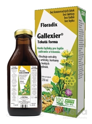 SALUS Floradix Gallexier  tekutá forma 1x250 ml