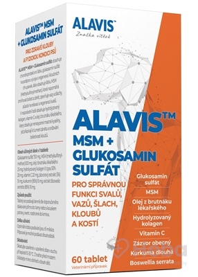 Alavis Msm+glukozamín Sulfát  tbl 1x60 ks