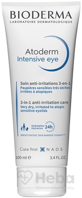BIODERMA Atoderm Intensive eye  krém očný 3v1 proti podráždeniu 1x100 ml