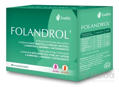 Folandrol  30 vrecúšok s práškom na prípravu nápoja