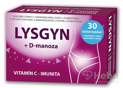 Lysgyn + D-manóza  30 tabliet