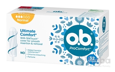 o.b. ProComfort Normal  hygienické tampóny 1x32 ks