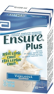 Ensure Plus  vanilková príchuť 1x220 ml