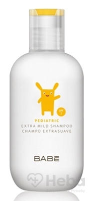 BABÉ DIEŤA Šampón  (Pediatric Extra mild shampoo, pH7) 1x200 ml