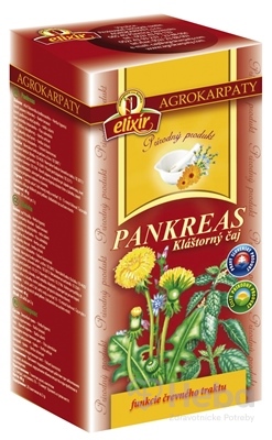 AGROKARPATY PANKREAS Kláštorný čaj  prírodný produkt 20x2 g (40 g)