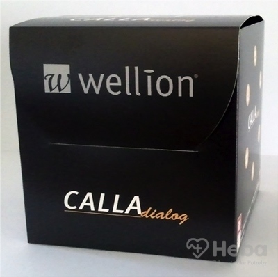 Wellion CALLA Dialog - Glukometer  so zvukovým oznamovaním nameraných hodnôt, 1x1 set
