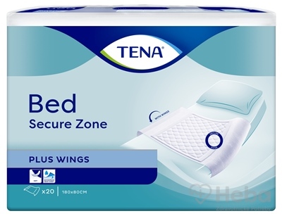 TENA Bed Plus Wings  absorpčné podložky, 180x80 cm, 1x20 ks