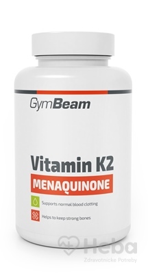 Vitamín K2 (menachinón) - GymBeam shadow 90 kaps.