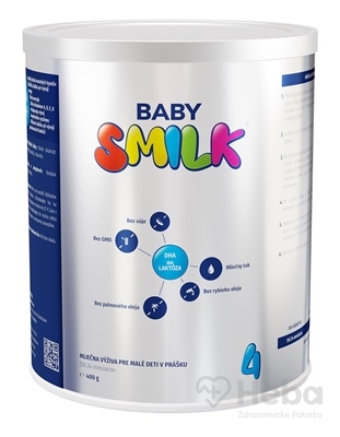 Babysmilk 4  mliečna výživa pre malé deti v prášku (od 24 mesiacov) 1x400 g