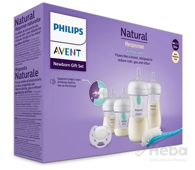 Philips AVENT Sada novorodenecká štartovacia Natural Response s ventilom AirFree