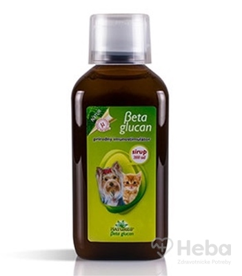 NATURES Beta glucan  sirup pre zvieratá 1x200 ml