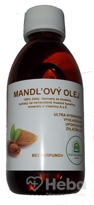 Natura House Mandľový olej na suchú citlivú pokožku  100 ml telový olej