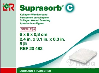 SUPRASORB C  1KS 6X8X0.8CM 20482