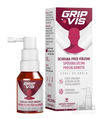 GripVis 1,2 mg/ml sprej do hrdla  1x20 ml