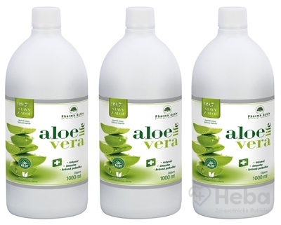 Pharma Activ AloeVeraLife AKCIA  šťava z aloe 99,7% (2+1 zadarmo) 3x1000 ml (3000 ml)