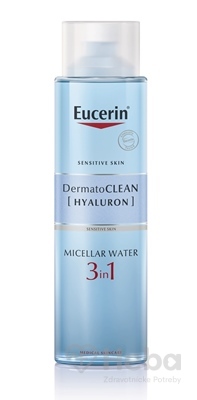 Eucerin DermatoCLEAN HYALURON Micelárna VODA 3v1  citlivá pleť 1x400 ml