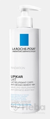 La Roche-Posay Lipikar relipidačné telové mlieko proti vysušovaniu pokožky  400 ml telové mlieko