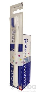 CURAPROX Enzycal 950 + CS 5460  zubná pasta 75 ml + zubná kefka 1 ks, 1x1 set
