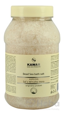 Kawar soľ z Mŕtveho Mora  kúpeľová soľ 1x1000 g
