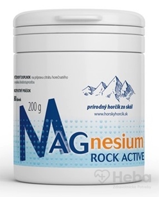 MAGnesium ROCK ACTIVE  rozpustný prášok 1x200 g