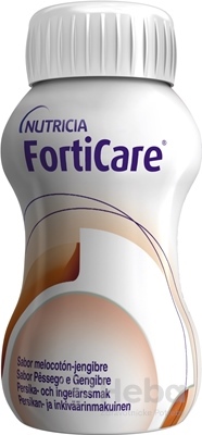 FortiCare  s príchuťou broskyňa a zázvor (verzia 2018) 24x125 ml (3000 ml)