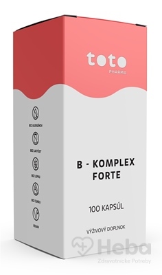 TOTO B-komplex Forte  100 kapsúl s postupným uvoľňovaním