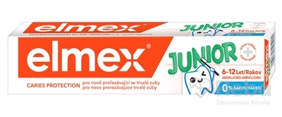 Elmex Junior Zubná Pasta  pre deti (6-12 rokov) 1x75 ml