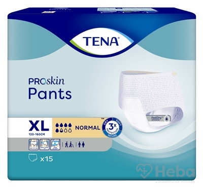 TENA Pants Normal XL  naťahovacie inkontinenčné nohavičky 1x15 ks