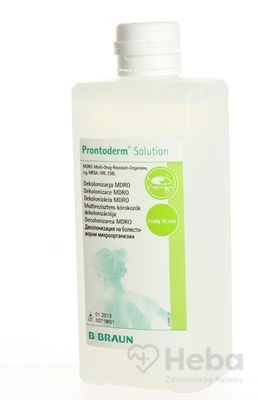 B.braun Prontoderm Solution  roztok, antimikrobiálna bariéra 1x500 ml
