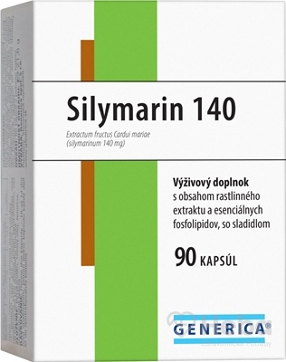 GENERICA Silymarin 140  cps 1x90 ks