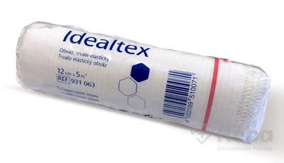 Idealtex  ovínadlo elastické dlhoťažné (12cm x 5m) 1x1 ks