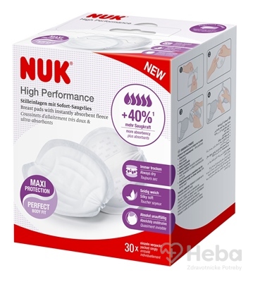 NUK High Performance Prsné vankúšiky  pre dojčiace mamičky 1x30 ks