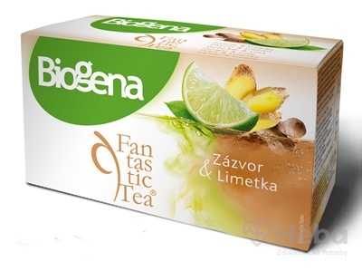 Biogena Fantastic Tea Zázvor & Limetka  ovocný čaj 20x2 g (40 g)