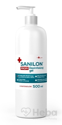 SANILON PROFI dezinfekčný gél  s pantenolom 1x500 ml