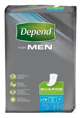 Depend for men  inkontinenčné vložky pre mužov 1x14 ks