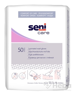 Seni Care Hygienická žinka s fóliou  laminovaná, 1x50 ks