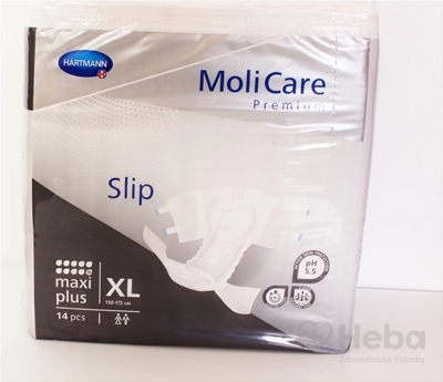 MoliCare Premium Maxi Plus XL  plienkové nohavičky (150-175 cm), savosť 4100 ml, 1x14 ks