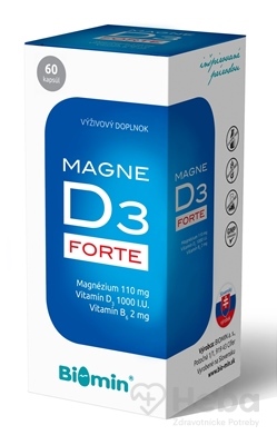 Biomin Magne D3 Forte  60 kapsúl