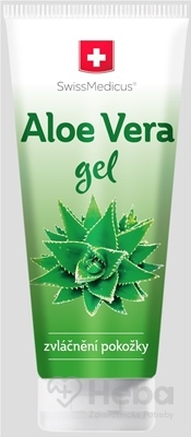 SwissMedicus Aloe vera gel  200 ml gél po opaľovaní