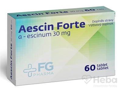 Aescin Forte 30 mg - FG Pharma  tbl (inov. 2021) 1x60 ks