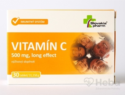 Slovakiapharm Vitamín C 500 mg Long Effect  30 tabliet