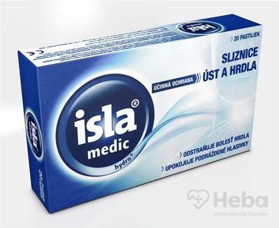 ISLA MEDIC hydro+  pastilky 1x20 ks