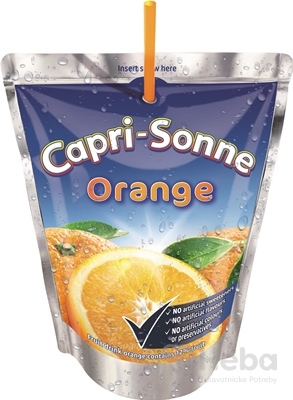 Capri-Sun Orange  10x200 ml pasterizovaný ovocný nápoj