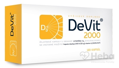 DeVit 2000  cps 1x120 ks
