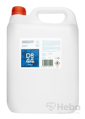 Dr.44 Okamžitá Ručná Dezinfekcia  antibakteriálny gél (75% etanol) 1x5000 ml